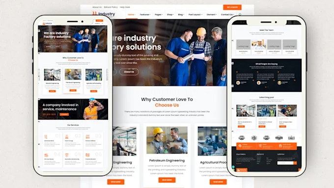 B2B Website Design & SEO for Manufacturing Companies industry digital project
